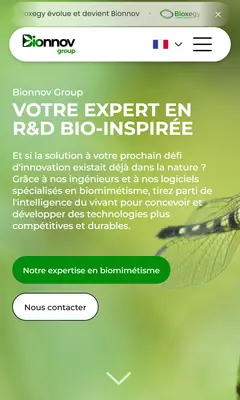 Bionnov, sur téléphone