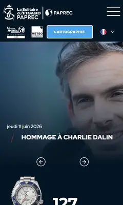 La Solitaire du Figaro, sur téléphone