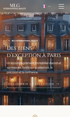 MLG International Realty, sur téléphone