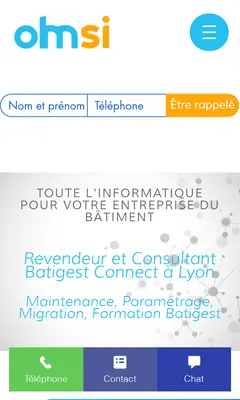 Ohmsi, sur téléphone