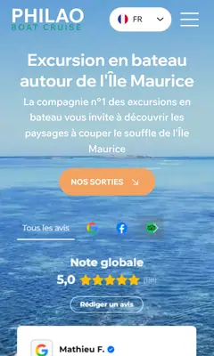 Philao Boat Cruise, sur téléphone